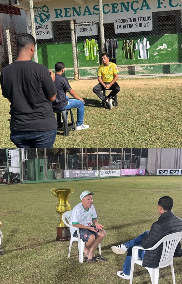 Liga de Desportos de Betim faz document�rio exclusivo com os dirigentes finalistas do Campeonato Betinense S�rie A.
